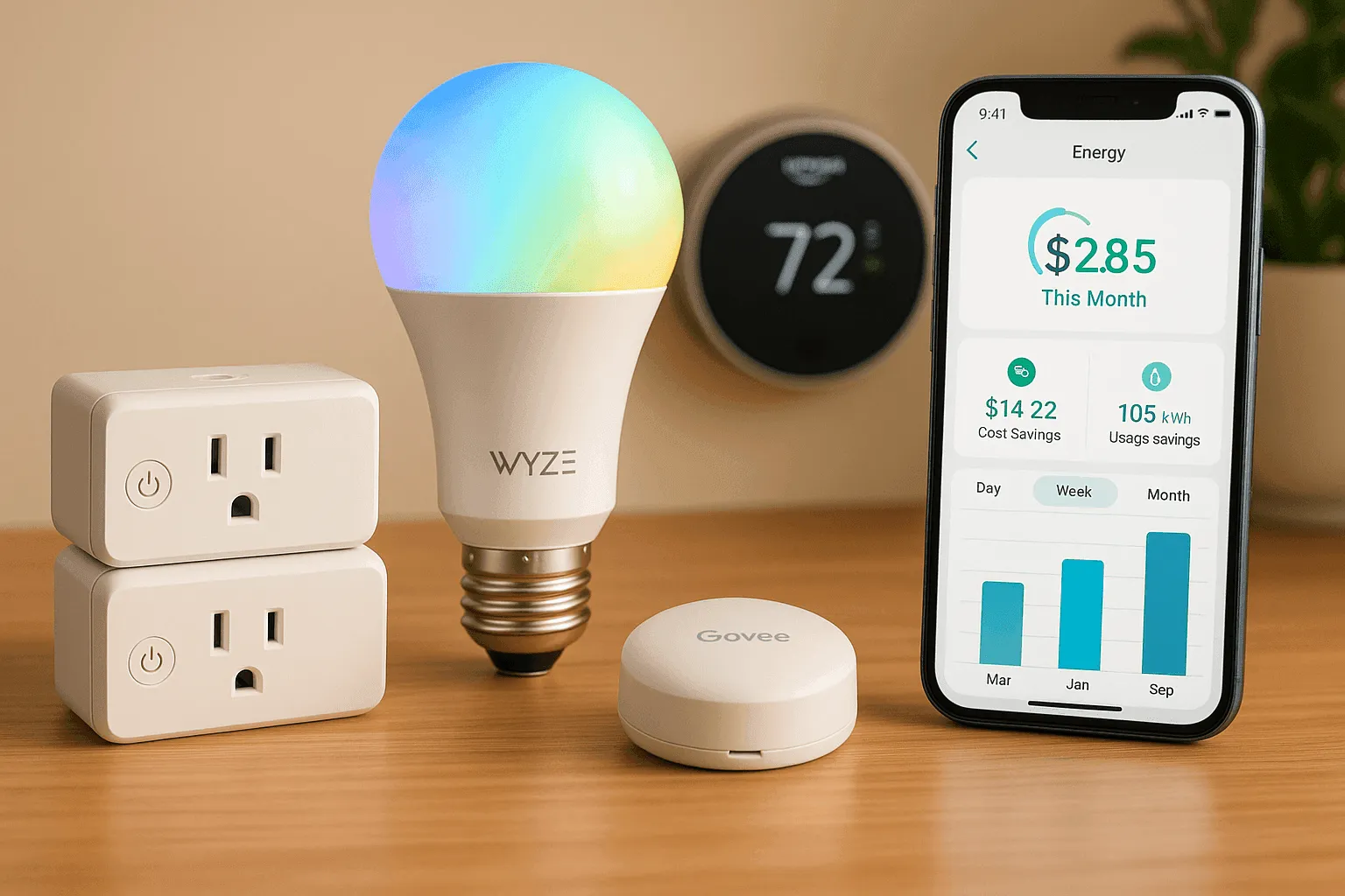 12 Smart Home Gadgets Under $50 That Save You Money Every Month