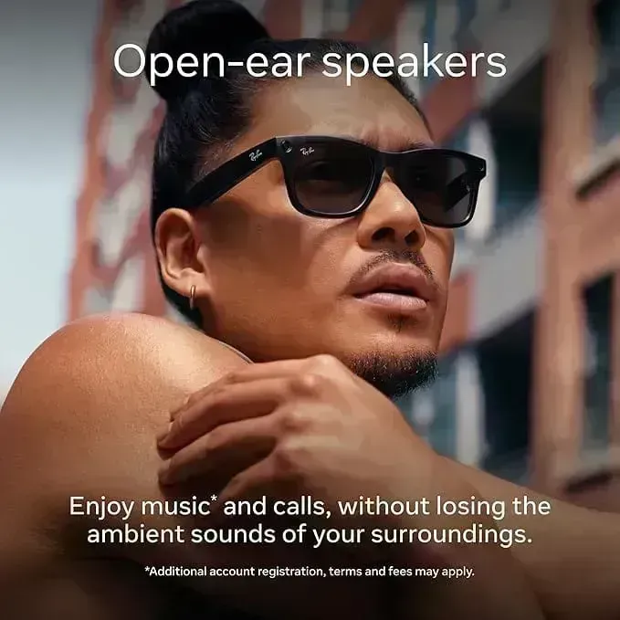 Ray-Ban Meta Smart Glasses in Wayfarer Style